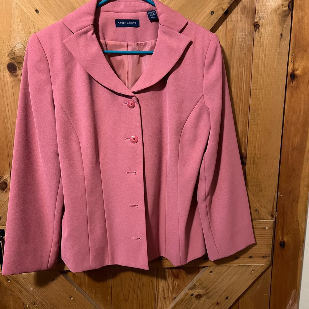 Elegant Pink Women's Jacket